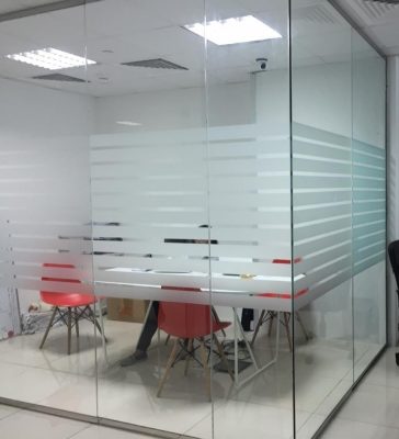 glass partition